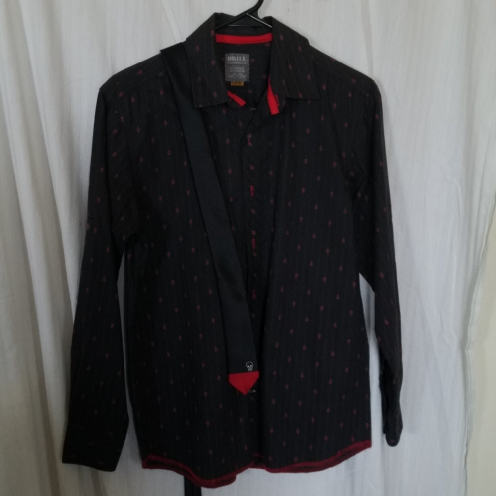 Drill Clothing Company shirt and tie combo
